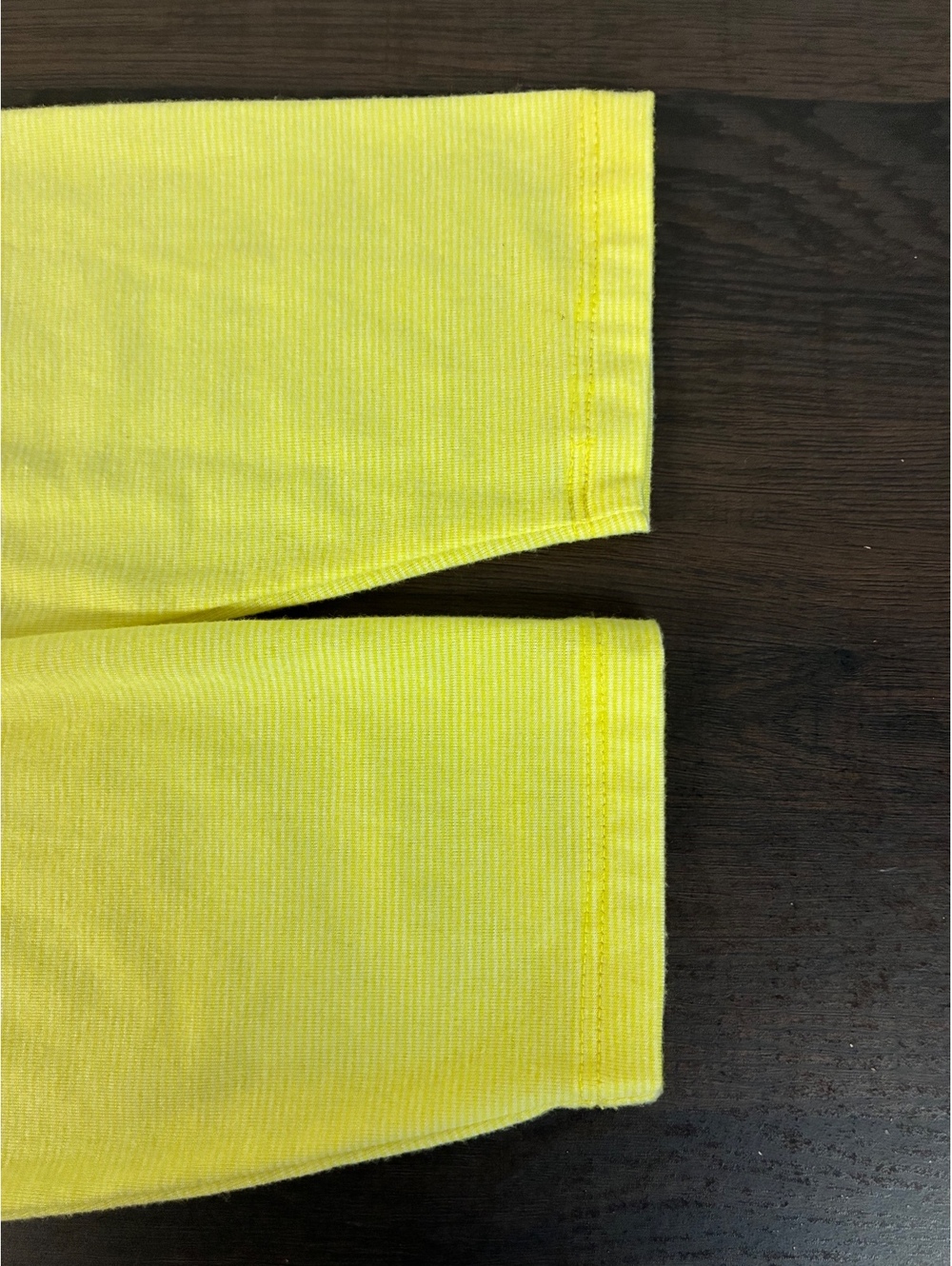 Lands’ End Blue Yellow Colorblock Long Sleeve Top L 14-16 Coastal Preppy - Picture 10 of 10